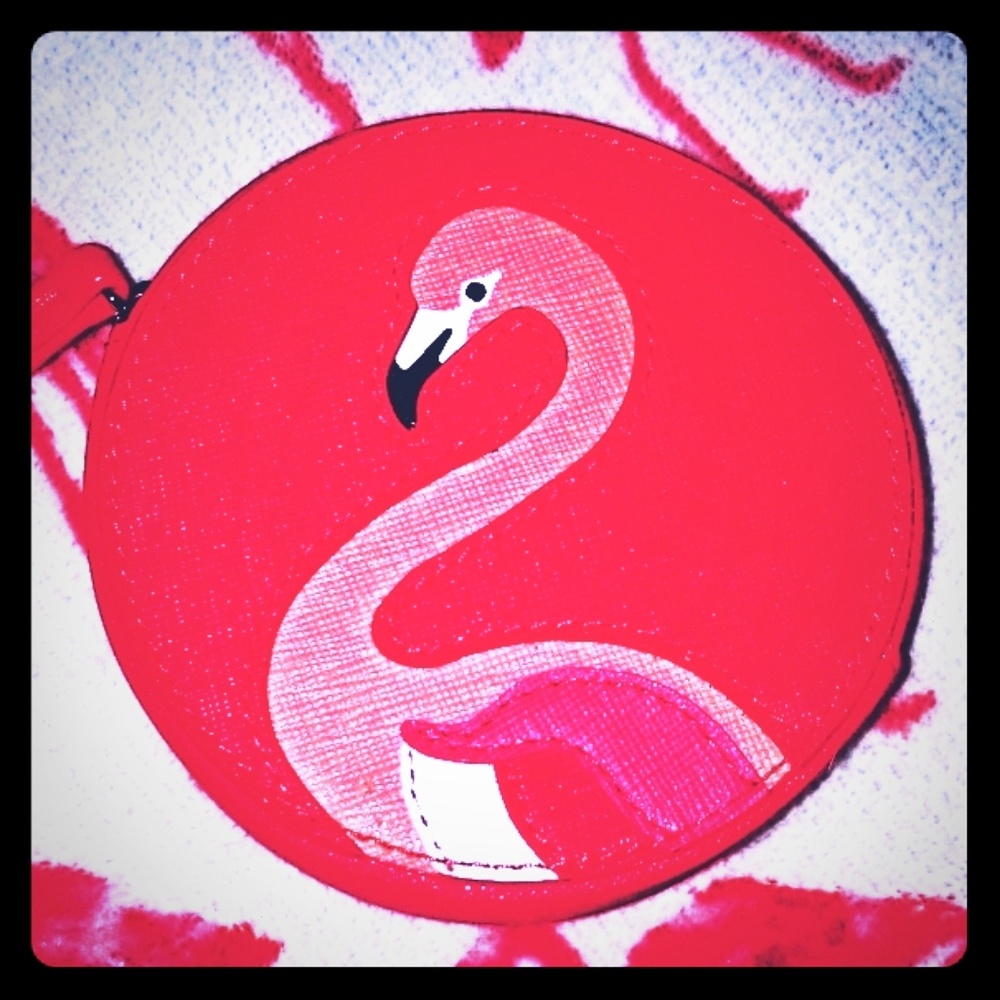 Kate Spade Flamingos Coin Purse